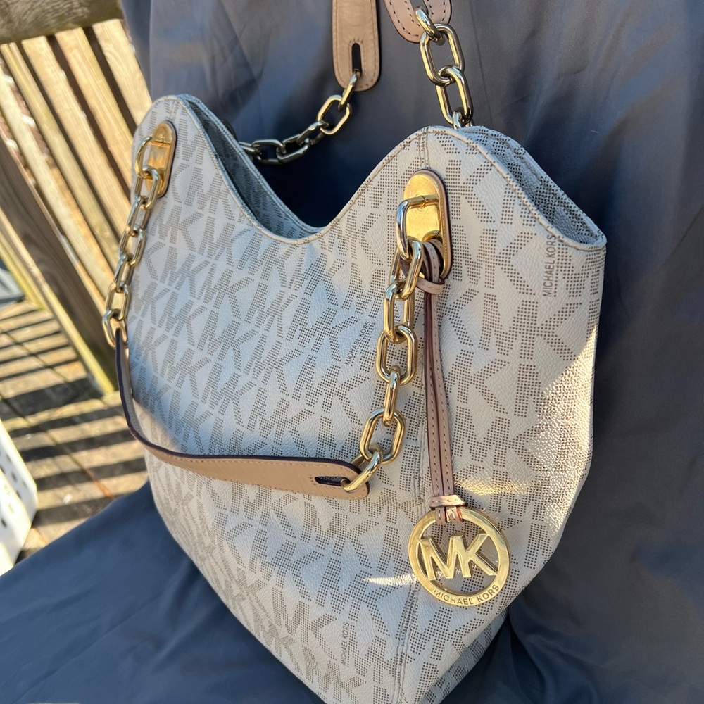 MICHAEL KORS BEIGE TOTE - Picture 14 of 14